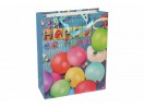 Пакет подарунковий "Happy Birthday з кульками" (01), 26х32х10см